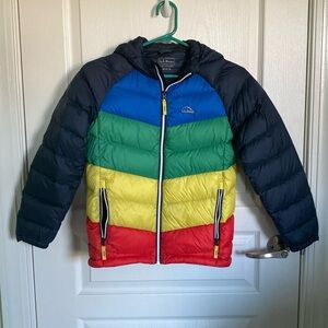 L.L Bean Down Puffy Coat.